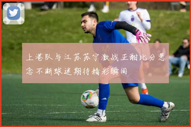 上港队与江苏苏宁激战正酣比分悬念不断球迷期待精彩瞬间