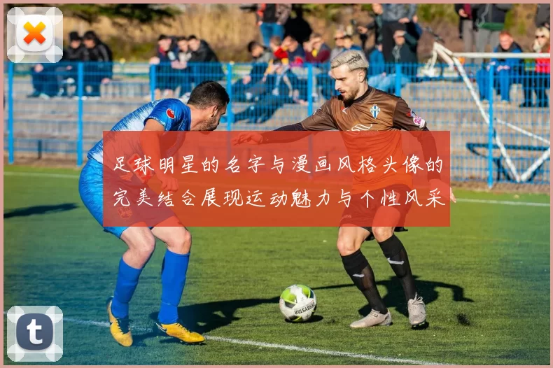 足球明星的名字与漫画风格头像的完美结合展现运动魅力与个性风采